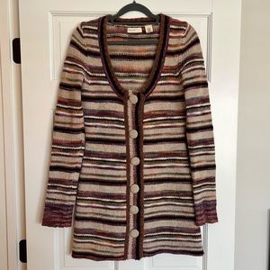 Anthropologie Sleeping on Snow Wool Blend Cardigan